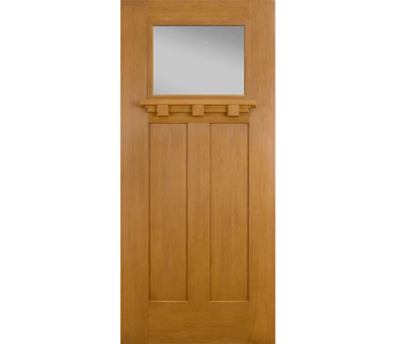 Hunstville Craftsman Light Fiberglass Entry Door