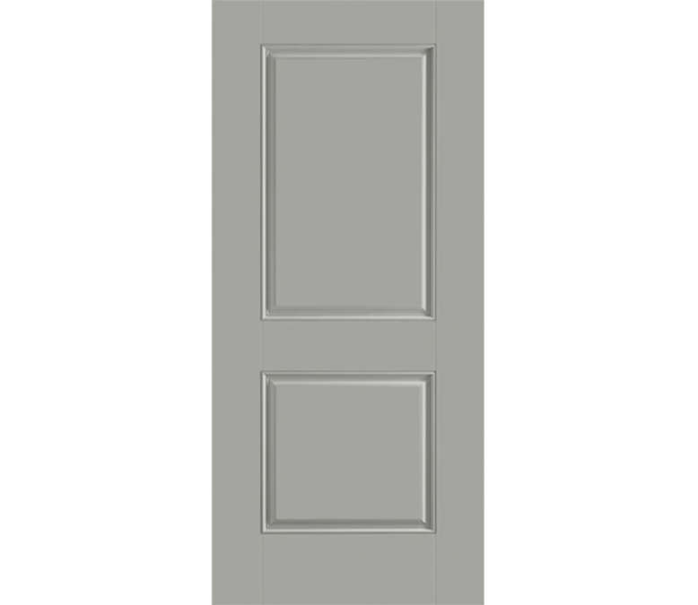 Hunstville Two Panel Square Fiberglass Entry Door